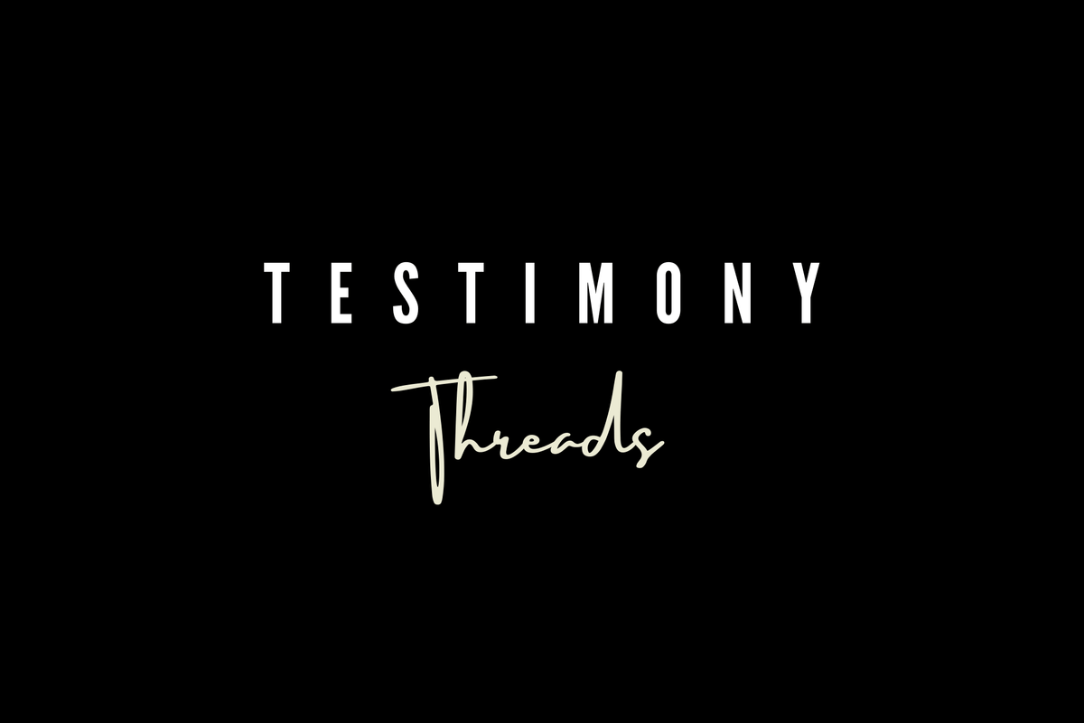 TestimonyThreads.com | Christian Apparel